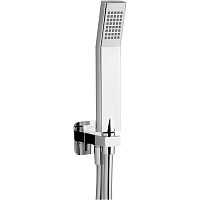 Cisal DS01880021  Shower Душевой гарнитур:ручная лейка,шланг 150 см,вывод с держателем, цвет хром