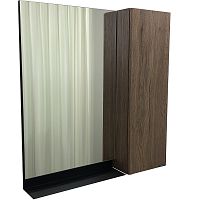 Comforty 00-00004149061 Кельн Зеркальный шкаф 75х80 см, дуб темный
