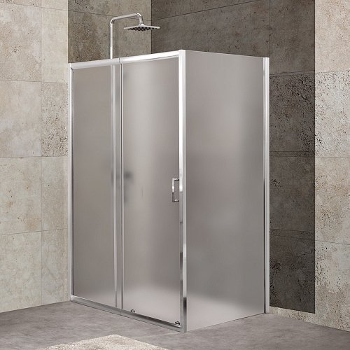 BelBagno Unique UNIQUE-AH-1-100/115-80-M-Cr Душевой уголок