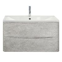 BelBagno ACQUA-800-2C-SO-CVG База под раковину 80х45 см, подвесная, Cemento Verona Grigio (серый цемент)