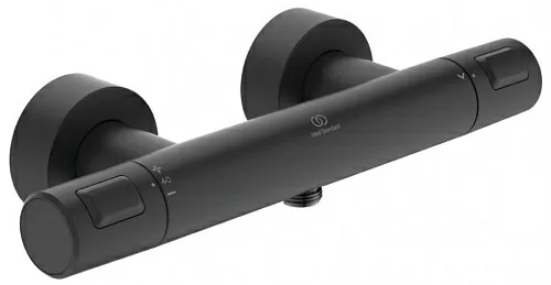 Ideal Standard A7201XG Ceratherm T25 Смеситель для душа термостатический, Silk Black (черный шелк)