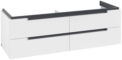 Villeroy & Boch A69200MS Subway 2.0 Тумба под раковину 129х45 см, белый матовый (White Matt)