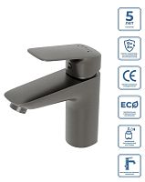 BelBagno DUE DUE-LVM-GM-W0 Смеситель для раковины