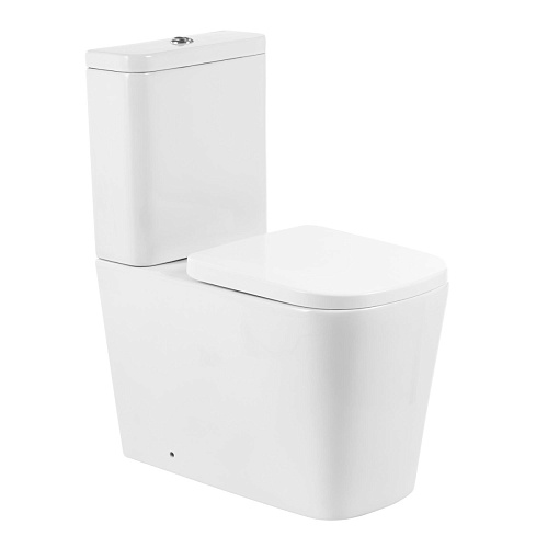 BelBagno BB120CPR Albano Чаша унитаза 37х66 см, с горизонтальным выпуском P-Trape, белая BelBagno BB120CPR Albano Чаша унитаза 37х66 см, с горизонтальным выпуском P-Trape, белая