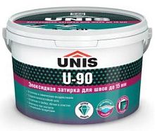 UNIS U-90 Эпоксидная затирка для швов, кремовый (021), ведро 2 кг UNIS U-90 Эпоксидная затирка для швов, кремовый (021), ведро 2 кг