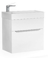 Jorno Folk.01.65/P/W/JR Folk Тумба под раковину, подвесная 65х32 см, белая