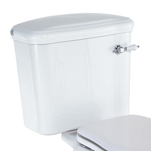 Migliore 20610 Bella Бачок моноблока с отверстием для ручки слива, белый