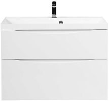 BelBagno MARINO-H60-800-2C-SO-BL-P База под раковину 80х45 см, подвесная, Bianco Lucido (белый глянец)