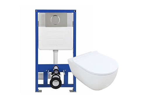 Sapbox Tender SET.108SBOX.2062W.807ST Инсталляция для унитаза Sapbox Tender SET.108SBOX.2062W.807ST Инсталляция для унитаза