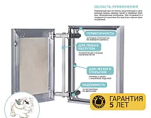 Revizor АКМ АКМ_60*50 Люк ревизионный сантехнический