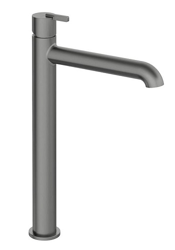 Deante BQS_D20K Silia Смеситель для раковины высокий, Titanium (титан)