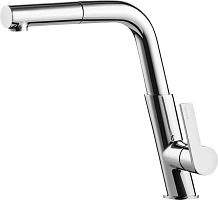Deante BQS_073M Silia Смеситель для кухни с выдвижным изливом, хром