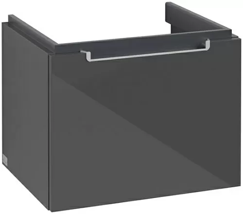 Villeroy & Boch A68600FP Subway 2.0 Тумба под раковину 54х42 см, серый глянцевый (Glossy Grey)