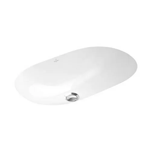 Villeroy & Boch 41625001 O.Novo Раковина под столешницу 53х32 см, с переливом, альпийский белый (White Alpin)