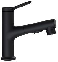 BelBagno BB-LVMD-NERO-W0 Смеситель для раковины, черный матовый