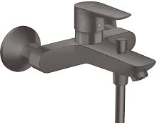 Hansgrohe 71740340 Talis E Смеситель для ванны, однорычажный, шлифованный черный хром