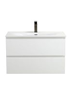 BelBagno KRAFT 39-800/390-2C-SO-BO База под раковину 80х39 см, подвесная, Bianco Opaco (белый матовый) купить  в интернет-магазине Сквирел