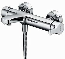 WasserKRAFT 4801 Berkel Смеситель для ванны, с коротким изливом, хромоникелевое покрытие