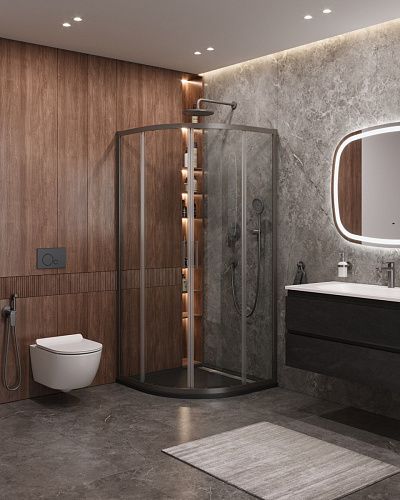 Cezares MOLVENO MOLVENO-R-2-90-C-GM-IV Душевой уголок