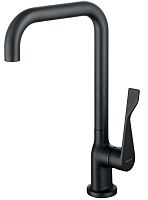 Aquatek AQ1083MB Вега Смеситель для кухни (квадратный излив), черный матовый