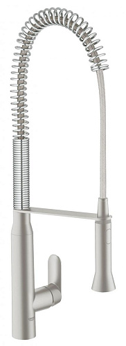 Grohe 32950DC0 K7 Смеситель для мойки, на одно отверстие, суперсталь