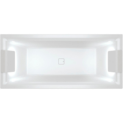 Riho BR0200500K00132 Still Square Ванна акриловая 170х75 см R/L - LED/BR02, белая