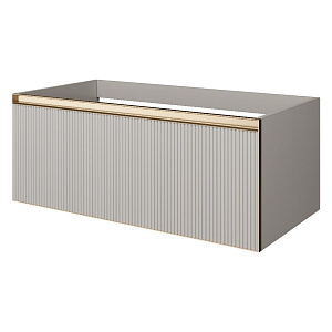 Armadi Art QUATRO 790-M1-100-CM-RIB-MG-LED Тумба