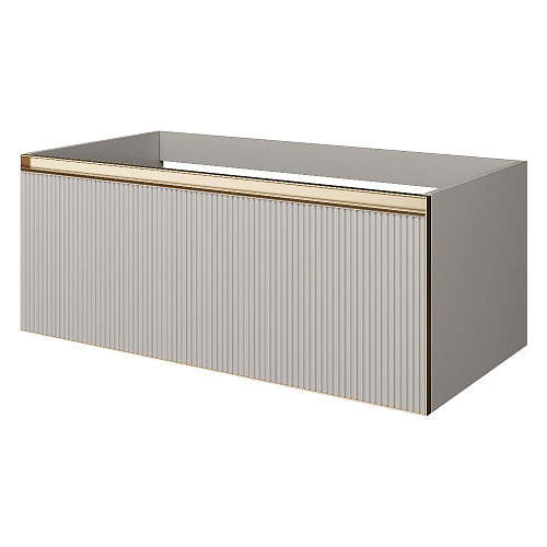 Armadi Art QUATRO 790-M1-100-CM-RIB-MG-LED Тумба купить в интернет-магазине Сквирел Armadi Art QUATRO 790-M1-100-CM-RIB-MG-LED Тумба купить в интернет-магазине Сквирел