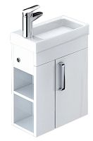 IDDIS, TOR40W1i95 Torr Тумба для ванной комнаты, подвесная, 40х21 см, белый