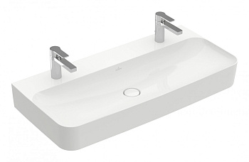 Villeroy & Boch 41681LR1 Finion Раковина для мебели 100х47 см, альпийский белый CeramicPlus