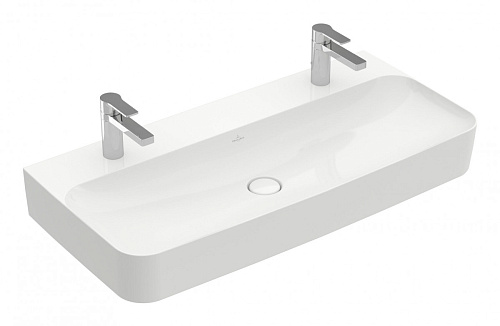Villeroy & Boch 41681LR1 Finion Раковина для мебели 100х47 см, альпийский белый CeramicPlus