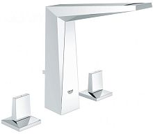 Grohe 20344000 Allure Brilliant Смеситель для раковины, высокий, на 3 отверстия, хром