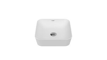 Creavit UL040-00CB00E-0000 Ultra Раковина накладная 40х40 см, белый