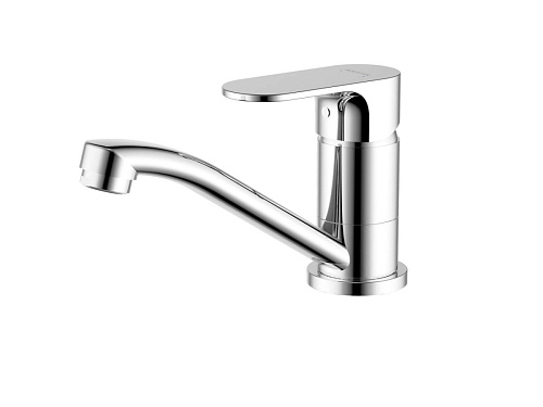 Aquatek АЛЬФА AQ1907CR Смеситель для раковины, встраиваемый