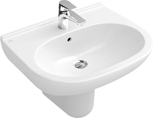 Villeroy & Boch 51606801 O.Novo Раковина подвесная 65х51 см, альпийский белый (White Alpin)