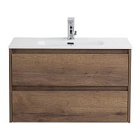 BelBagno KRAFT 39-800/390-2C-SO-RT База под раковину 80х39 см, подвесная, Rovere Tabacco (дуб табачный)