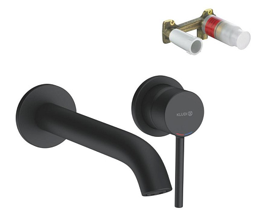 Kludi Bozz 382453976S Смеситель для раковины, встраиваемый