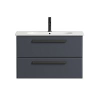 Cezares ECO-CER-800-2C-SO-GR-P Eco Тумба под раковину, графит купить  в интернет-магазине Сквирел