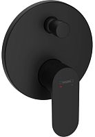 Hansgrohe 72466670 Rebris S Смеситель для ванны (внешняя часть), матовый черный