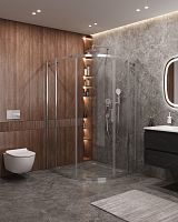 Cezares MOLVENO-RH-11-120/110-C-Cr-IV Душевой уголок