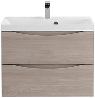 BelBagno MARINO-650-2C-SO-RG-P База под раковину 65х45 см, подвесная, Rovere Grigio (серый дуб)