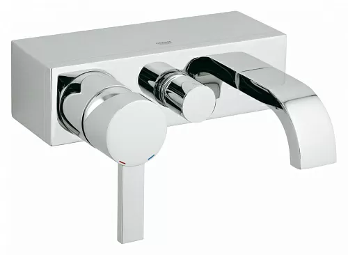 Grohe 32826000 Allure Смеситель для ванны, с аэратором, настенный монтаж, хром
