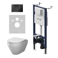 AM.PM SPIRIT V2.0 IS90238.701900 Комплект: Унитаз, Инсталляция, Кнопка смыва