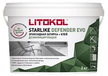 Эпоксидная затирка Litokol Starlike EVO S110 (1кг) Defender Grigio Perla