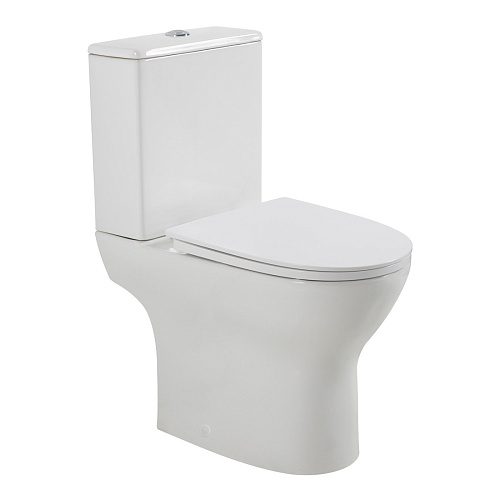 Belbagno BB045CPR/BB045/051SC Lounge Унитаз-компакт горизонтальный выпуск двойной слив Belbagno BB045CPR/BB045/051SC Lounge Унитаз-компакт горизонтальный выпуск двойной слив