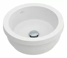 Villeroy & Boch 41754001 Architectura Раковина для установки под столешницу 42х42 см, альпийский белый (White Alpin)