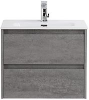 BelBagno KRAFT 39-700/390-2C-SO-CG База под раковину 70х39 см, подвесная, Cemento Grigio (цемент)