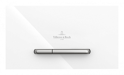 Villeroy & Boch 922160RE ViConnect Клавиша двойного смыва, Glass Glossy White
