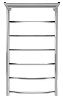 INDIGO LASHW100-50P Arc Водяной полотенцесушитель с/п (в.р.1/2") 100/50 (к-1, полированная), серебристый