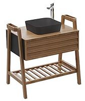 Creavit Truva TR0080.01.ANM + UL040-00AM00E-00 Тумба с раковиной
